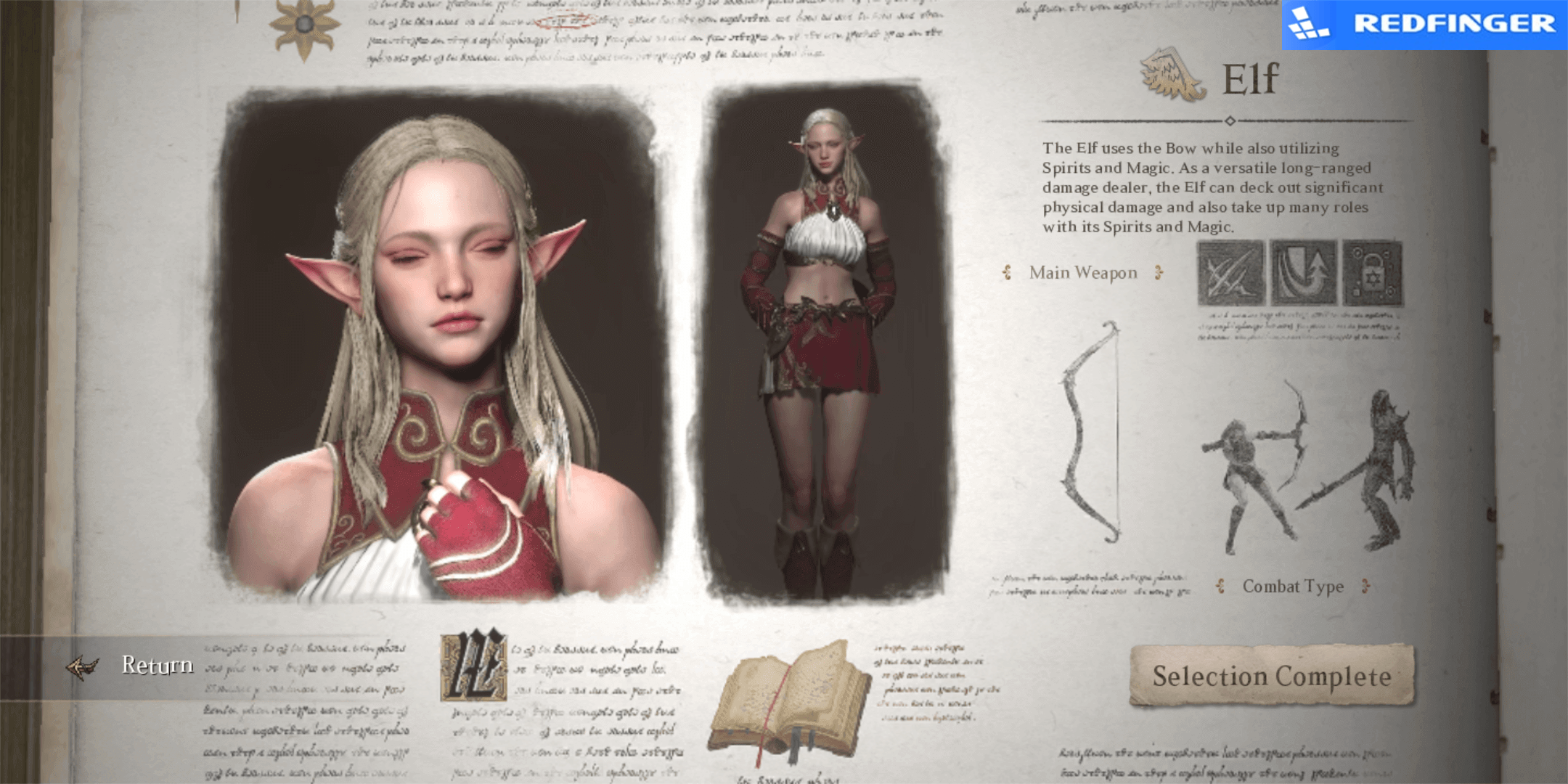 Lineage W, Elf class